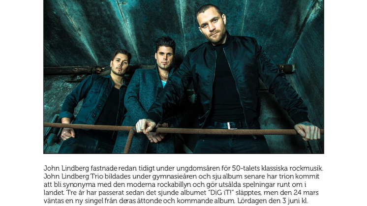 John Lindberg Trio åter till Furuvik
