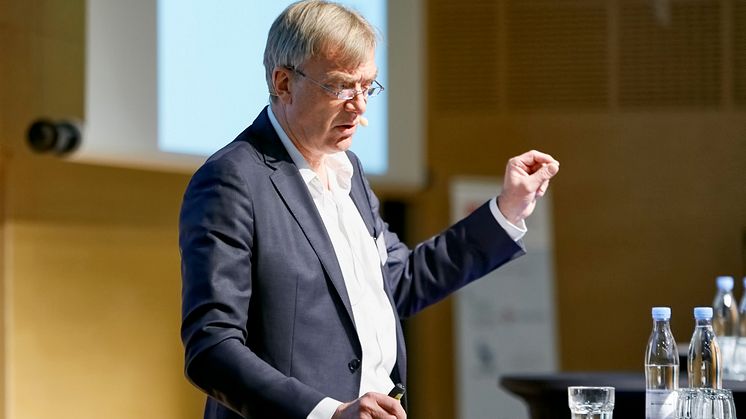 Per Falholt, formand for ATV's Science & Engineering-komité, fremlagde de første resultater fra undersøgelsen på ATV's Teknologidag.