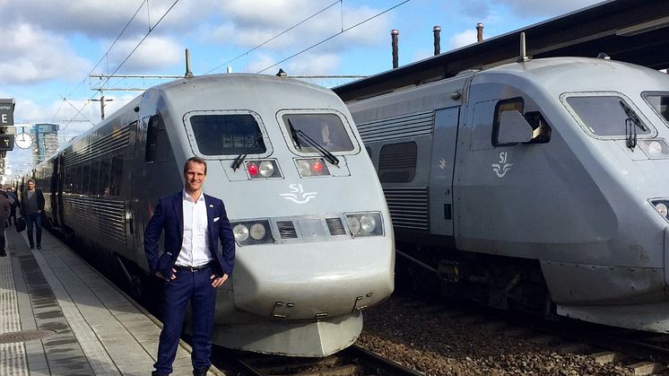 SJs affärschef Petter Essén vill på sikt utöka antalet platser med 50 procent.