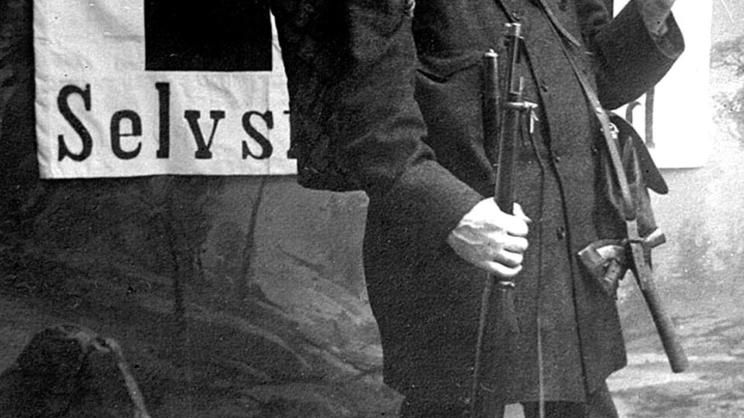 Helge Væringsaasen - velgjører og bidragsyter i samfunnet på mange plan. Foto: Anno Glomdalsmuseet