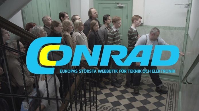 Årslång TV-kampanj från Conrad.se