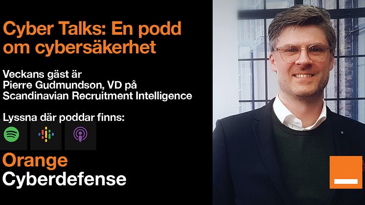 Pierre Gudmundson gästar Cyber Talks