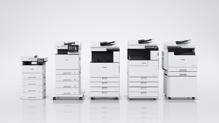 CANON LANSERER IMAGERUNNER C1530-SERIE  –  UTVIKLET FOR SAMARBEID I EN HYBRID ARBEIDSHVERDAG