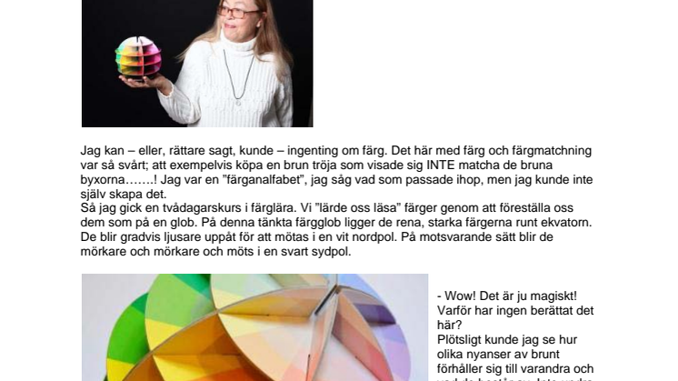 Månadens innovatör i april, Nicoline Kinch