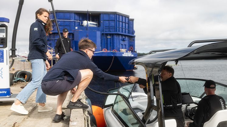 Candela 420 nautical mile world record