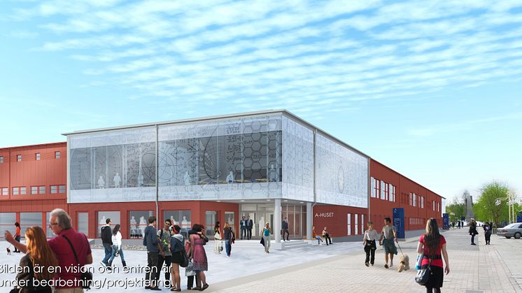 Pressinbjudan: Välkommen till första spadtaget för A-huset på Campus Luleå!