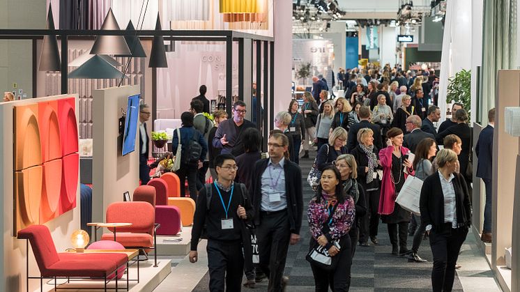  Stockholm Furniture & Light Fair strengthens its position at the international design scene