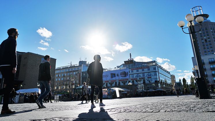 Virtual reality används som terapi mot torgskräck på Gustavsbergs vårdcentral.