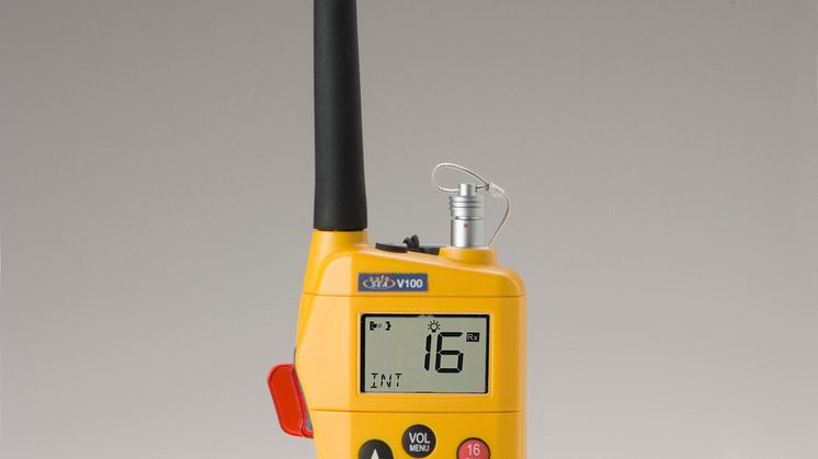 Hi-res image - Ocean Signal - Ocean Signal's SafeSea V100 VHF handheld radio