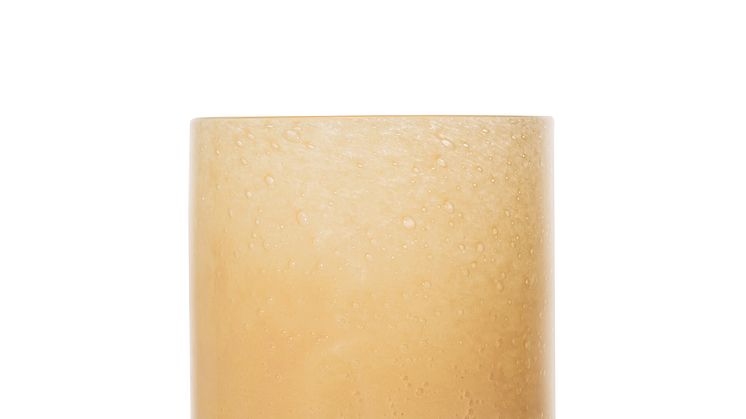 VASE/CANDLE HOLDER CALORE M yellow - BYON SS21