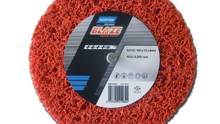 Blaze RapidStrip: Spindelmonterade grovrengöringsrondeller för effektivare rengöring - Produkt 3