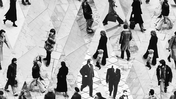 Thomas Bayrle, Frankfurters, 1980 - 2002, tapet