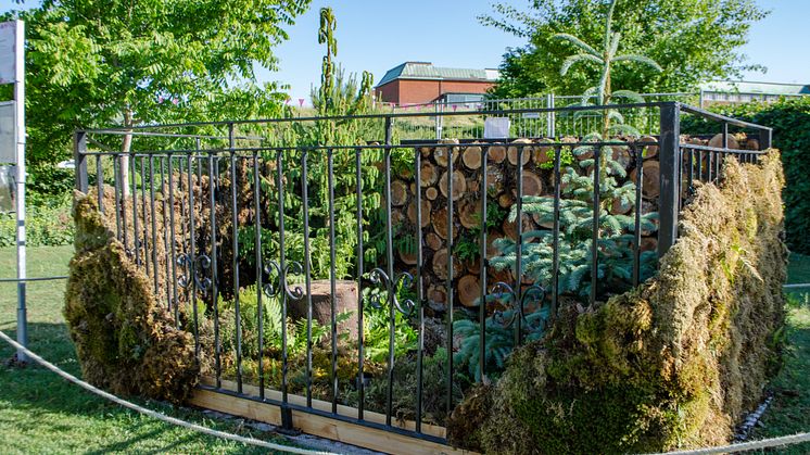 Balkongutställning från Malmö Garden Show 2018
