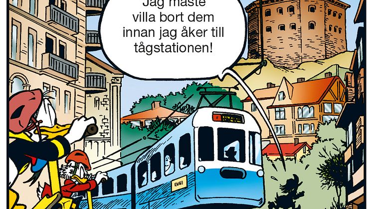 Kalle Anka i Göteborg – serieruta3