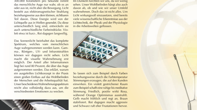 Beleuchtung in der Fußpflege: Licht ist nicht gleich Licht