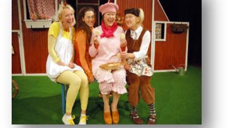 Söndagsscen:  En gris flyttar in!  med Teater Morianen