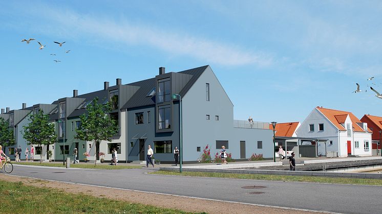 Townhouse i Skanör.