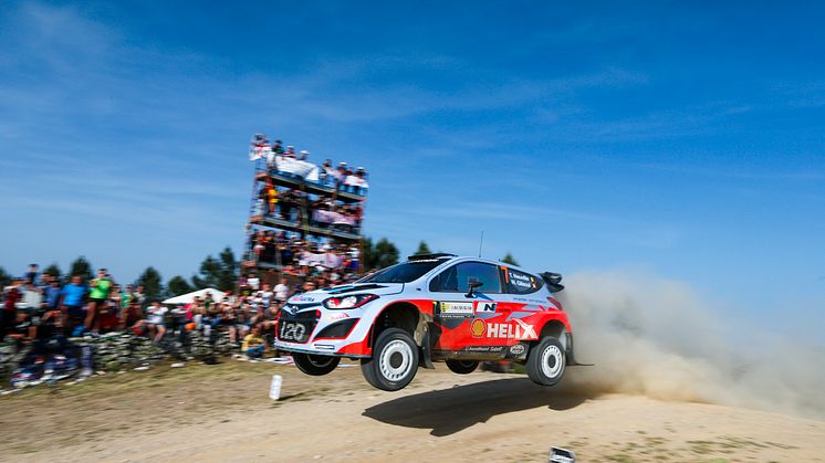 Stiller med tre biler i Rally Polen