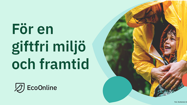 Giftfri Miljö - ett av Sveriges miljömål som vi på EcoOnline vill lyfta