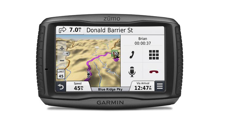 Garmin® lanserar zūmo® 590LM – en robust motorcykelnavigator med uppkopplade infotainment-funktioner