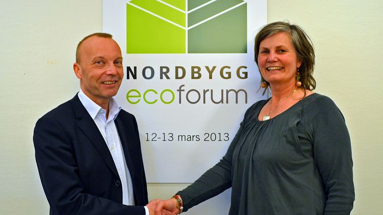 Programmet klart för Nordbygg Ecoforum 2013: Innovativa talare och företag lyfter fram konkreta lösningar 