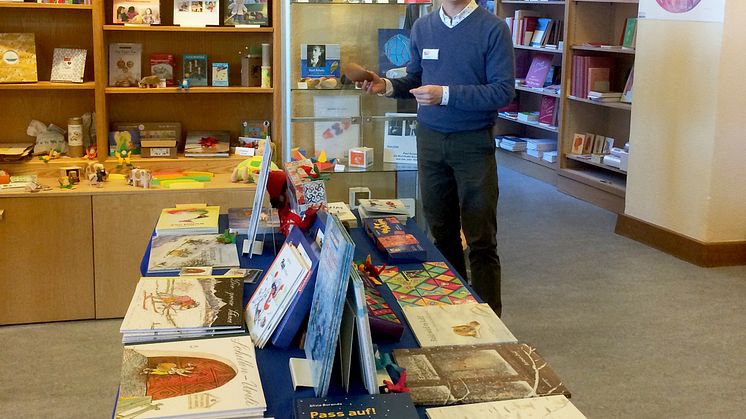 Claude Million, neuer Co-Geschäftsführer der Buchhandlung am Goetheanum (Foto: Sebastian Jüngel)