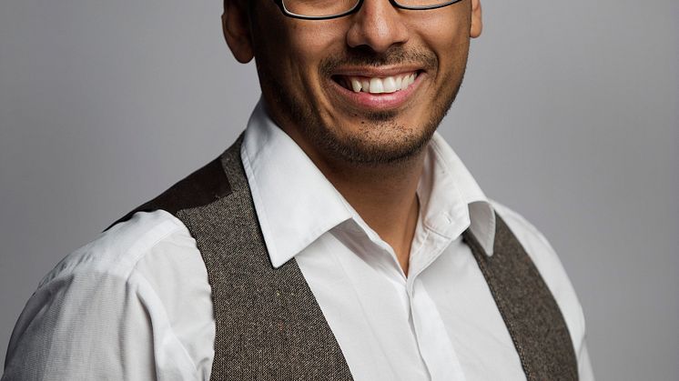 Alex Espinoza, platschef Sodexo Lidingö.
