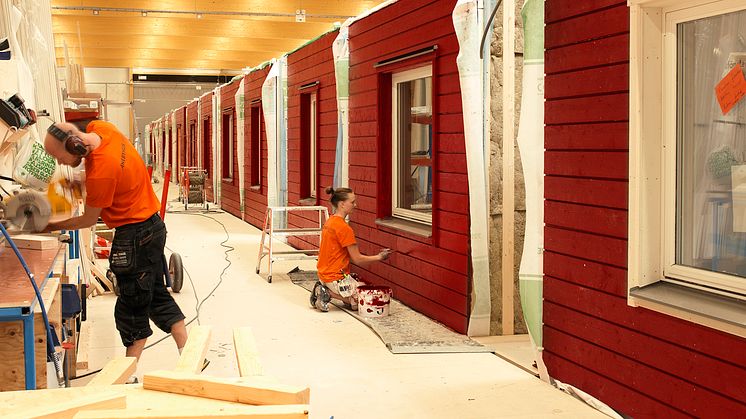 Rörinstallationer på löpande band