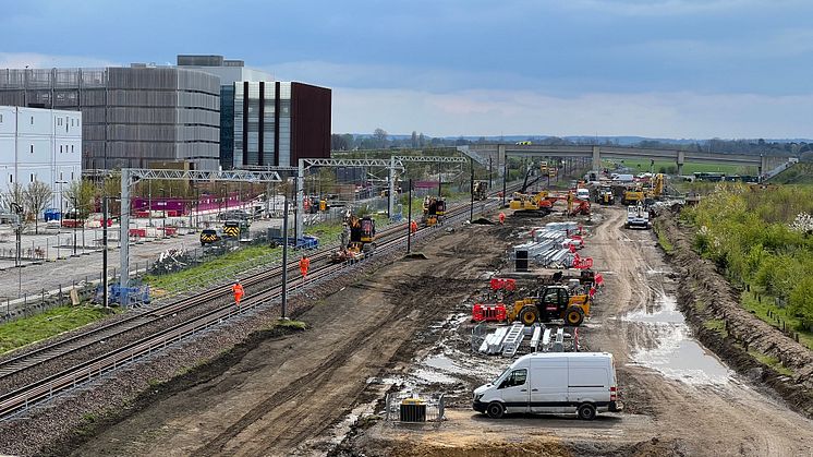 Cambridge South station site