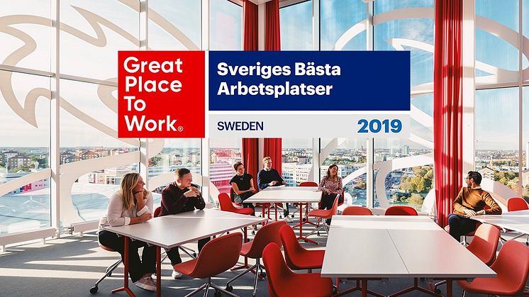 Tre är en av Sveriges bästa arbetsplatser 