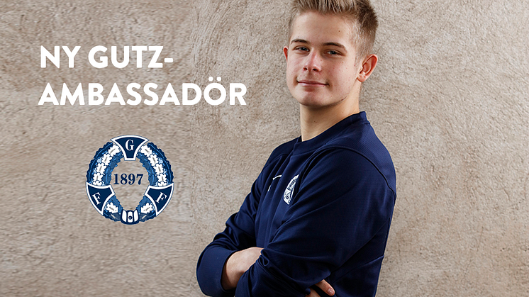 Gutz-ambassadör Filip Johansson. Truppgymnast från GFFram.