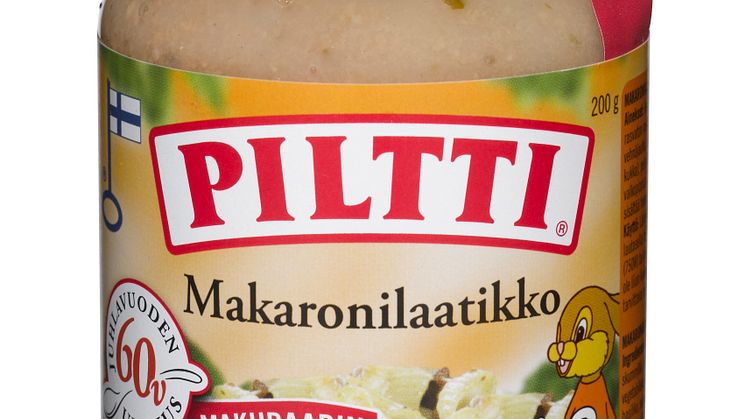 Piltti Juhlavuoden ateria: Makaronilaatikko, 1-3-vuotiaille
