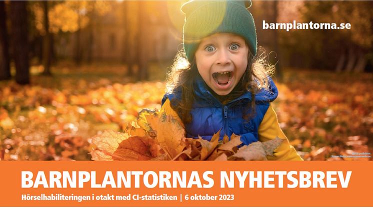 BARNPLANTORNAS NYHETSBREV oktober 2023