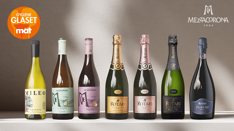 Mezzacorona årets vinproducent och vinnare av Gyllene Glaset 2023