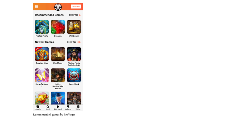 LeoVegas launches proprietary recommendation engine