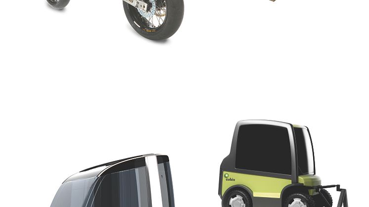 Design på väg - bildcollage