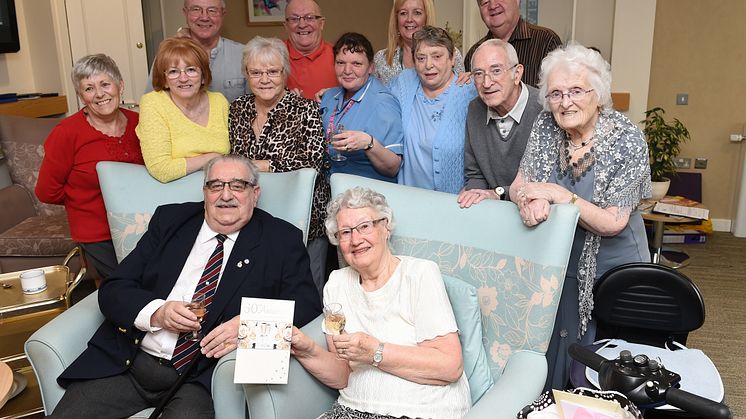 Retired Bury detective and dinner lady celebrate diamond wedding anniversary 
