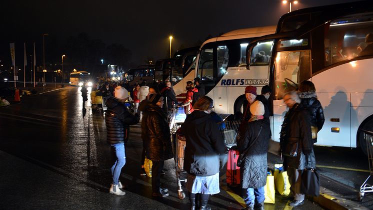Hundratals busslaster till Gekås