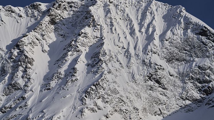 Jiehkkevárri Südwand - (c) Anders Vest