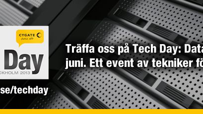 Dags för Tech Day med tema Lagring vs Backup