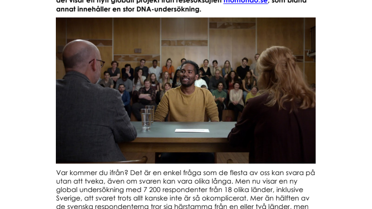 Vi är mer än bara svenskar – DNA-test visar vår mångfald