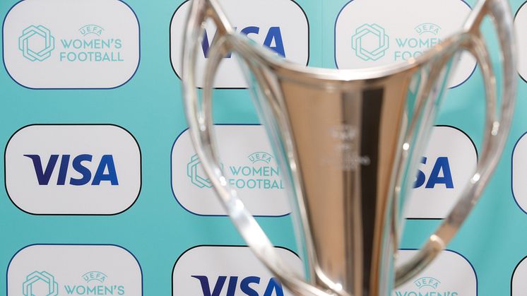 Visa skriver banbrytande damfotbollsavtal med UEFA