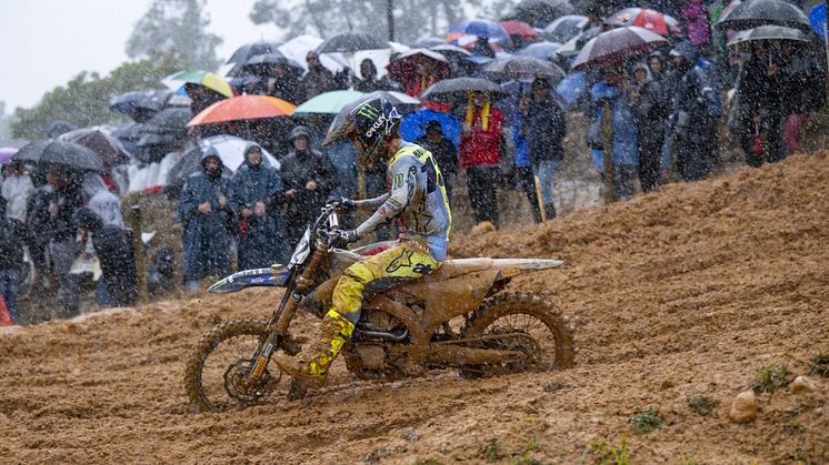 MXGP：最高峰のデビュー戦で総合6位を獲得した#132 アンドレア・ボナクローシ選手（YZ450FM）