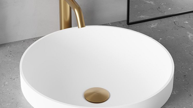 Scandtap lanserar ett infällt tvättställ – i Solid Surface