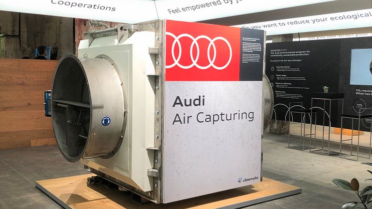 Audi og Climeworks på GREENTECH FESTIVAL (2020)