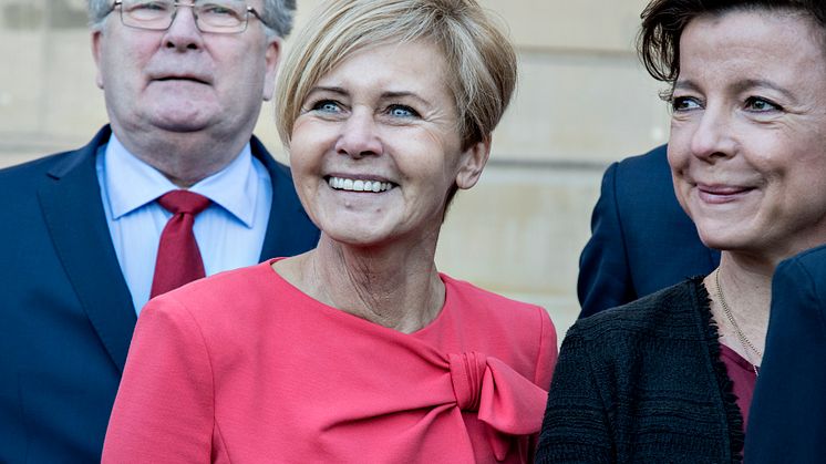 Kulturministeren ønsker at høre nordjydernes input til, hvordan fremtidens bibliotek kan være - foto Lars Krabbe