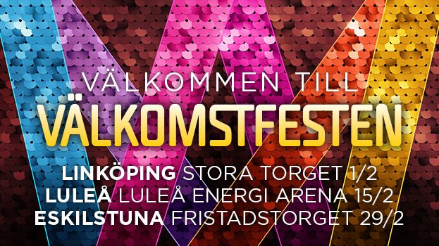 VÄLKOMSTFESTEN ÄR TILLBAKA!