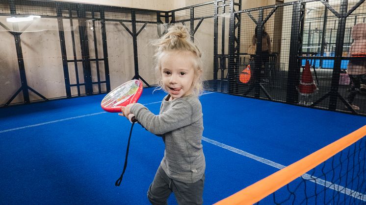 Spela padel i Järvsö Aktivitetshall