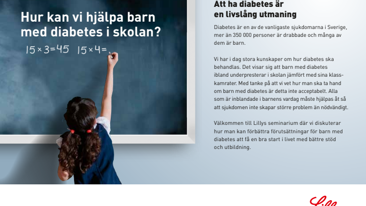 Almedalen 2011: Hur kan vi hjälpa barn med diabetes i skolan?