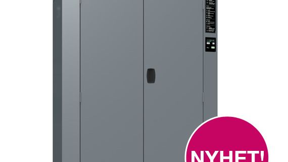 PODAB:s torkskåp med värmepumpsteknik på Fastighetsmässan